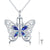 Butterfly Urn Necklace for Ashes for Women 925 Sterling Silver Celtic Knot Irish Necklace Cremation Jewelry for Ashes