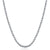 925 Sterling Silver Round Box Chain  2MM, Square Rolo Chain Necklace for Men Women