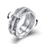 Cross Fidget Rings for Anxiety 925 Sterling Silver Cross Spinner Rings for Women Anti Stress Mood Rings Gifts