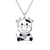 Cow Necklace 925 Sterling Silver Pendant Necklace Cows Gifts for Women Sister Daughter