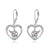 Highland Cow Earrings 925 Sterling Silver Western Cow Head Earrings Scottish Highland Cow Jewelry Gifts for Women