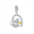 Highland Cow Charm Sterling Silver Cow Beads for Cow Bracelet Highland Cow Jewelry Gifts for Women Girls