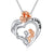 Christmas Gifts Heart Necklace for Women 925 Sterling Silver Heart Pendant Necklace Heart Jewelry Birthday Valentines Christmas Gifts for Women Her
