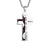 World Cup Soccer Cross Necklace for Boys Bible Verse I CAN DO All Things Stainless Steel Sport Pendant for Men