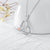 925 Sterling Silver Father Daughter Heart Pendant Necklace from Dad I Love You Forever Jewelry
