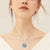 Sea Turtle  Urn Necklaces Sterling Silver Sea Crystal Pendant Necklaces Ocean Jewellery