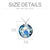 Sea Turtle  Urn Necklaces Sterling Silver Sea Crystal Pendant Necklaces Ocean Jewellery