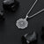 Firefighter Necklace 925 Sterling Silver Fire Dept Pendant Fire Department Jewelry for Women Men Valentine'S Day Christmas Birthday Gift