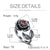 Black Rose Flower Cremation Urn Ring for Ashes Women 925 Sterling Silver Rose Cremation Jewelry Memorial Keepsake Ring Gifts