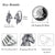 Horse Earrings 925 Sterling Silver Animal Horse Stud Earrings Horse Jewelry Gifts for Mother's Day Women Girls Teens Horse Lovers