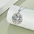 Sterling Silver Owl Tree of Life Necklace Owl Pendant Jewelry Gifts for Women