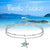 Turtle Anklet Barcelets for Women 925 Sterling Silver Anklets for Women