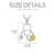 925 Sterling Silver Stethoscope Necklace with Sunflower Birthstone Necklace for Women Medical Doctor Nurse Jewelry Gift