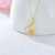 Solid 14K Gold Sunflower Heart Necklace for Women Real Gold Flower Necklace You are May Sunshine Necklace