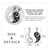 Yin Yang Necklace Sun Moon Sterling Silver Necklaces Matching Couples Friendship Necklace Jewelry For Women Men Gift