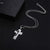 World Cup Soccer Cross Necklace for Boys Bible Verse I CAN DO All Things Stainless Steel Sport Pendant for Men