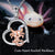 Heart Animal Necklace Sterling Silver Axolotl Pendant Necklace Heart Axolotl Jewelry for Women Girls Christmas Gifts