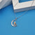 925 Sterling Silver Father Daughter Heart Pendant Necklace from Dad I Love You Forever Jewelry