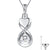 Infinity Heart Cremation Jewelry for Ashes Sterling Silver Urn Necklaces for Women Urn Necklace romanticwork April 