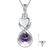 Infinity Heart Cremation Jewelry for Ashes Sterling Silver Urn Necklaces for Women Urn Necklace romanticwork February 
