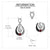 Infinity Wings Urn Necklace for Ashes Sterling Silver Cremation Jewelry Memorial Gifts for Women Men stock romanticwork 