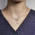 Lariat Style Tennis Necklace, Tennis racket, Tennis Jewelry, Sport Jewelry, Tennis Necklace US Open (tennis),tennis gift Tennis Necklace enjoy life creative A Rose gold 