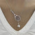 Lariat Style Tennis Necklace, Tennis racket, Tennis Jewelry, Sport Jewelry, Tennis Necklace,tennis gift Tennis Necklace enjoy life creative 