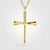 ORIGINAL BASEBALL BAT CROSS NECKLACE cross necklace enjoy life creative Gold 