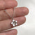 Plumeria Flower Anklet, Sterling Silver Beaded Ankle Bracelet, Dainty Flower Anklet Stackable Anklet enjoy life creative 
