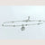 Plumeria Flower Anklet, Sterling Silver Beaded Ankle Bracelet, Dainty Flower Anklet Stackable Anklet enjoy life creative 