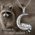 Red Panda Gifts Necklace Sterling Silver Red Panda Pendant Necklaces Cute Red Panda Jewelry Gifts for Women Girls romanticwork 