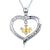 S925 Sterling Silver Bee Pendant Necklace