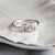 S925 Sterling Silver Mountain Nature Ring stock Romanticwork Jewelry 