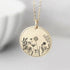 S925 Sterling Silver Wildflower Necklace For Nature Flower Lover Gift