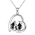 Silver 925 Penguin Gifts Sterling Silver Penguin Necklace Penguin Pendant Jewelry for Women Girls Gifts Animal Necklace Romanticwork Jewelry Family Penguin 2 