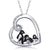 silver 925 Penguin Gifts Sterling Silver Penguin Necklace Penguin Pendant Jewelry for Women Girls Gifts Animal Necklace Romanticwork Jewelry Necklace B 