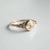 Sterling Silver Cardinal Ring Bird Signet Ring Animal Ring romanticwork Style C rose gold 