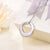 Sterling Silver Circle of Life Eternity Memorial Urn Necklace Always with me Cremation Jewelry Pendant Necklaces for ashes stock romanticwork 