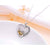 Sterling Silver Forever Love Cute Animal Love Heart Necklace Ring Earrings for Women Graduation Gift Animal necklace FLYOW 