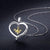 Sterling Silver Forever Love Cute Animal Love Heart Necklace Ring Earrings for Women Graduation Gift Animal necklace FLYOW 