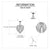 Sterling Silver Guardian Angel Wings Urn Necklaces for Ashes Cremation Memory Jewelry for Women Men stock romanticwork 