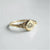 Sterling Silver Lotus Ring Buddhist Ring Religious Ring romanticwork GOLD 