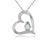 Sterling Silver Lovely Animal Penguin Heart Pendant Necklace Jewelry Gift for Women Animal necklace BEILIN Style 2 