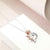 Sterling Silver Rose Flower Infinity Heart Pendant Necklace Engraved I Love You Froever Necklace for Women Flower necklace POPLYKE 