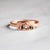 Sterling Silver Tree Ring Forest Ring Mountain Ring romanticwork Mountain Ring ROSE GOLD 