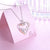 Women's 925 Sterling Silver Parent And 2 Children Family Pendant Necklace 18 Inch Family Necklace enjoy life creative 
