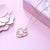 Women's 925 Sterling Silver Parent And 2 Children Family Pendant Necklace 18 Inch Family Necklace enjoy life creative 